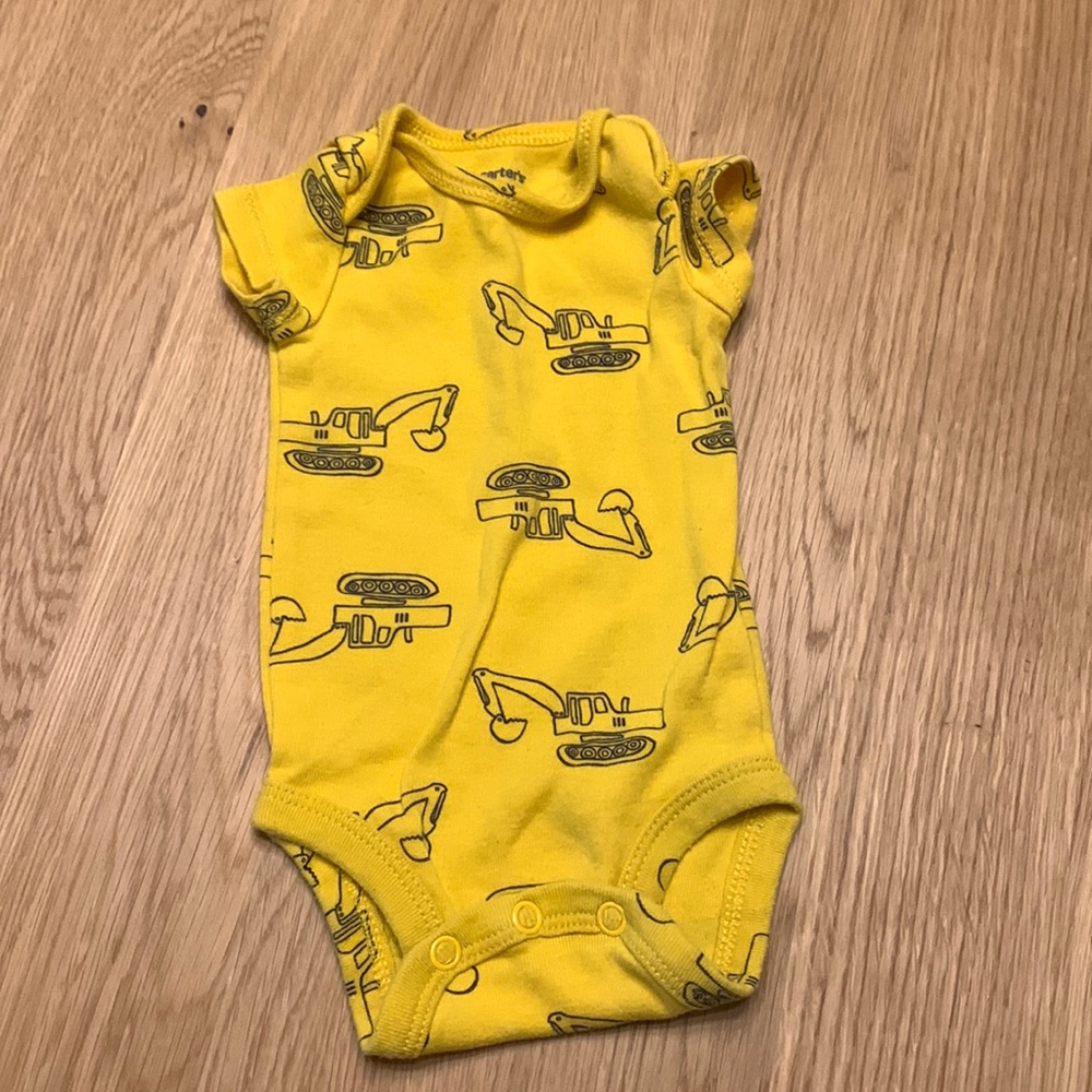 Carter’s construction bodysuit